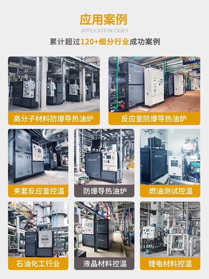 撬裝防爆導熱油爐案例